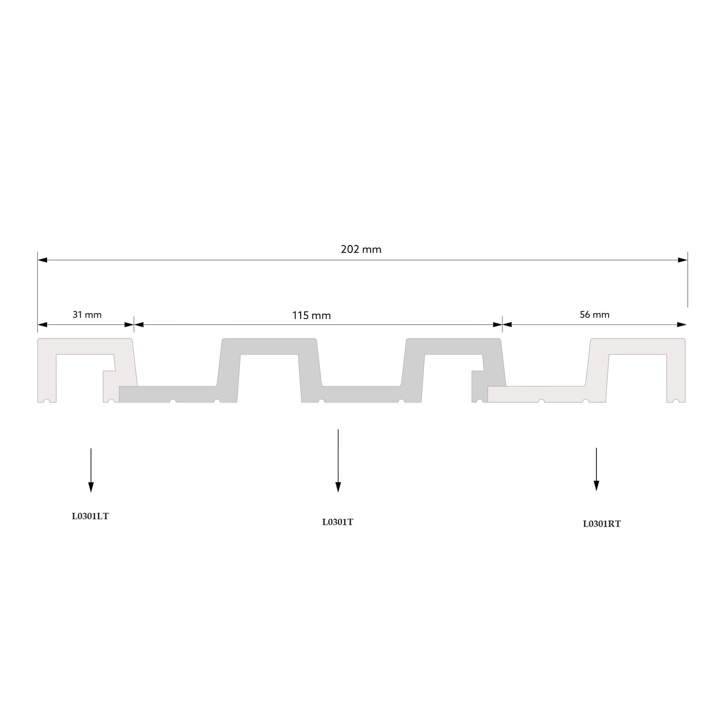 3D Väggpanel L0301T